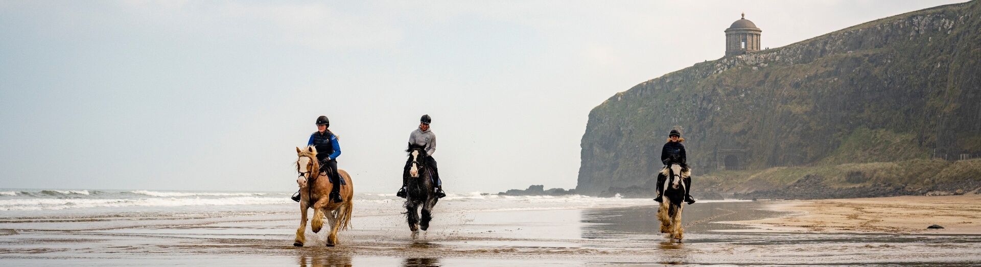 Saddle up by the Sea with Crindle Stables, Downhill Beach (1)